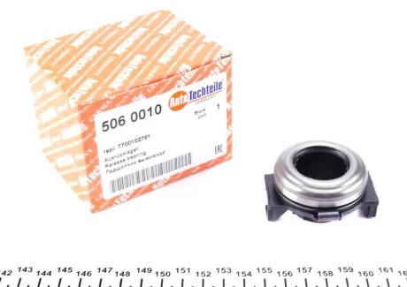 Фото 1 - вижимний підшипник Kangoo 1.5|1.9dCi 01- AUTOTECHTEILE 506 0010 Вижимний підшипник Kangoo 1.5|1.9dCi 01- AUTOTECHTEILE 506 0010