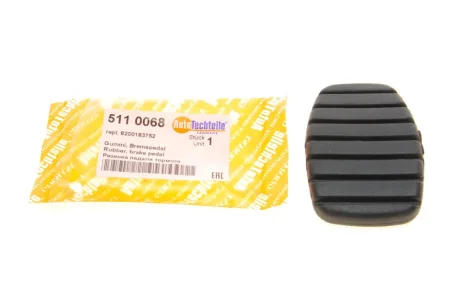 Накладка педалі гальма/зчеплення Trafic/Kangoo AUTOTECHTEILE 511 0068