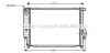 Радіатор BMW 324D/530/730 MT 85-94 (Ava) AVA COOLING BW2096 (фото 1)