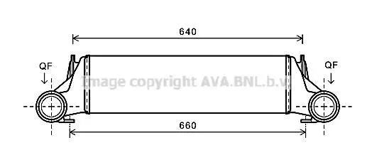 Інтеркулер AVA AVA COOLING BW4421 (фото 1)