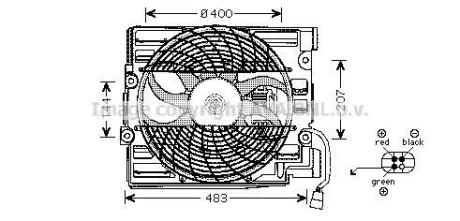 Вентилятор AVA AVA COOLING BW7510