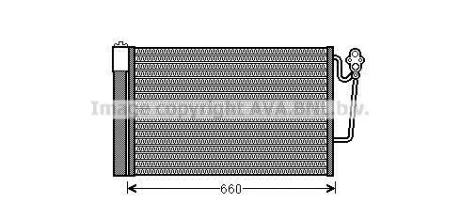 Радіатор кодиціонера CLEVER FIT AVA AVA COOLING BWA5363D