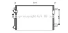 AVA Радіатор кондиціонера CHRYSLER VOYAGER D 04- (вир-во AVA) AVA COOLING CRA5098 (фото 1)