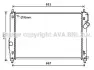 Радіатор, Система охолодження двигуна CLEVER FIT AVA AVA COOLING CT2064 (фото 1)