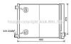 AVA Радіатор кондиціонера NISSAN MICRA (2010) 1.2 AVA COOLING DN5427D (фото 1)