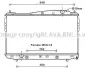 Радіатор охолодження CHEVROLET Epica (V250) AT (AVA) AVA COOLING DW2135 (фото 1)