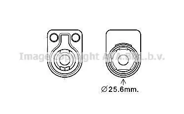 Охолоджувач оливи AVA AVA COOLING FD3624