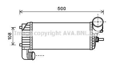 Інтеркулер AVA AVA COOLING FD4574