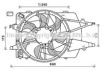 Вентилятор AVA AVA COOLING FD7577 (фото 1)