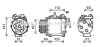 Компрессор кондиционера Honda CR-V III, IV (07-) 2.4 IVTEC AVA AVA COOLING HDAK263 (фото 1)