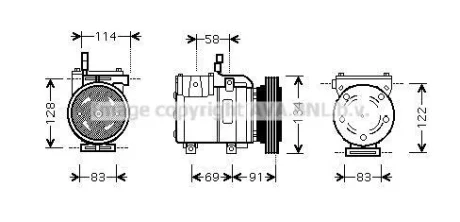 Компресор кондицiонера CLEVER FIT AVA AVA COOLING HYAK199