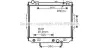 Радіатор охолодження JEEP Grand Cherokee 2.7D 99-(AVA) AVA COOLING JE2071 (фото 1)