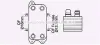 Радиатор масляный КПП MB C-Class (07-), E-Class (09-) AVA AVA COOLING MS3686 (фото 1)