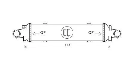 Інтеркулер AVA AVA COOLING MSA4593