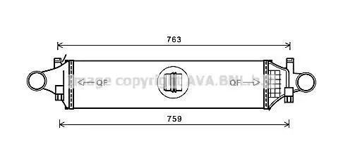 Інтеркулер AVA AVA COOLING MSA4659 (фото 1)