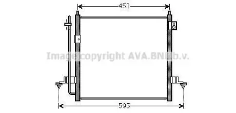 Радіатор кондиціонера AVA AVA COOLING MT5218D