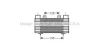 Інтеркулер FORD RANGER MAZDA B-SERIE 2.5D 06.99-11.06 AVA AVA COOLING MZ4239 (фото 1)