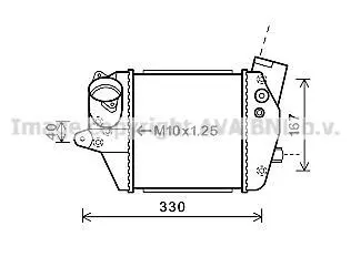 Інтеркулер AVA AVA COOLING MZA4243