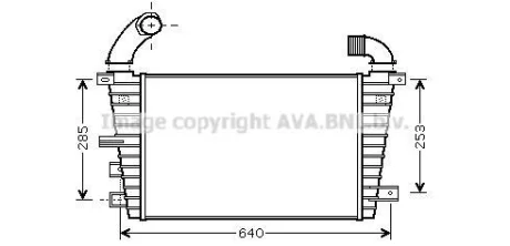 Інтеркулер AVA AVA COOLING OL4585