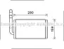 Радіатор обігрівача салону Chevrolet Captiva, Opel Antara 06> AVA AVA COOLING OL6570 (фото 1)