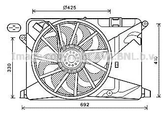 Вентилятор AVA AVA COOLING OL7669