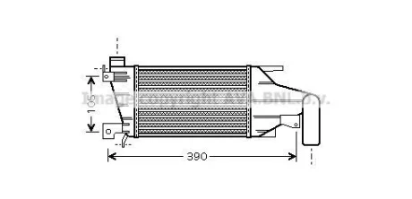 Інтеркулер AVA AVA COOLING OLA4417
