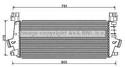 Інтеркулер AVA AVA COOLING OLA4549 (фото 1)