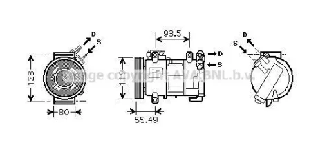 Компресор кондицiонера CLEVER FIT AVA AVA COOLING PEAK315