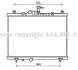 Радіатор, Система охолодження двигуна AVA AVA COOLING RT2603 (фото 1)