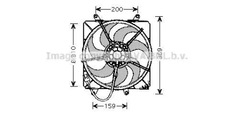Вентилятор AVA AVA COOLING TO7506