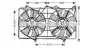 TO Toyota Camry 02- Вентилятор AVA AVA COOLING TO7528 (фото 1)