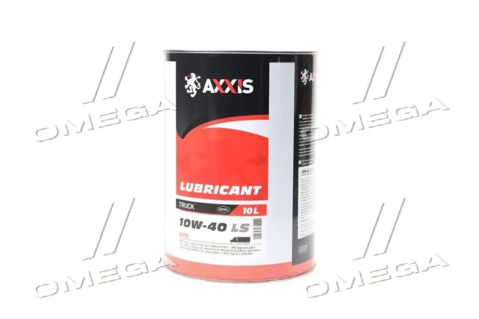 Масло моторн. AXXIS TRUCK 10W-40 LS SHPD (Каністра 10л) Axxis Ax-1007 (фото 1)