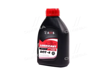 Рідина гальм. AXXIS DOT4 (Каністра 0,5L) 545g Axxis Ax-1022