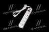 Мережевий фільтр-подовжувач з USB2 Optima Base 5 1,5m WHITE провід 3*0,75мм2<AXXIS> Axxis Ax-1265 (фото 2)