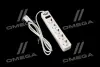 Мережевий фільтр-подовжувач з USB2 Optima Base 5 1,8m WHITE провід 3*0,75мм2 <AXXIS> Axxis Ax-1267 (фото 1)