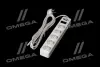 Мережевий фільтр-подовжувач з USB2 Optima Base 5 3m WHITE провід 3*0,75мм2<AXXIS> Axxis Ax-1269 (фото 2)