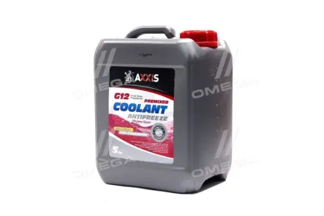 Антифриз RED G12 Сoolant <AXXIS> (червоний) (Каністра 5кг))) Axxis AX-2002