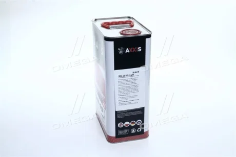 Олива моторн. AXXIS 10W-40 DZL Light (Каністра 4л) Axxis AX-2039