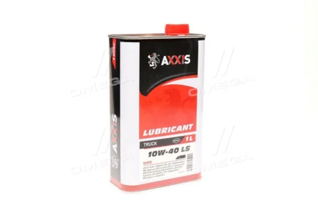 Олива моторн. AXXIS TRUCK 10w-40 LS SHPD (Каністра 1л) Axxis AX-2050