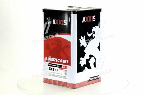 Антифриз <> RED концентрат G12+ (-80C) красный (Канистра 20л/22,4кг)) Axxis AX-2087