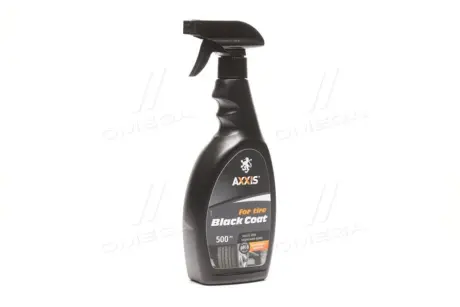 Чорнювач (очисник) гуми Black Coat for Tire 500мл <AXXIS> Axxis Ax-736