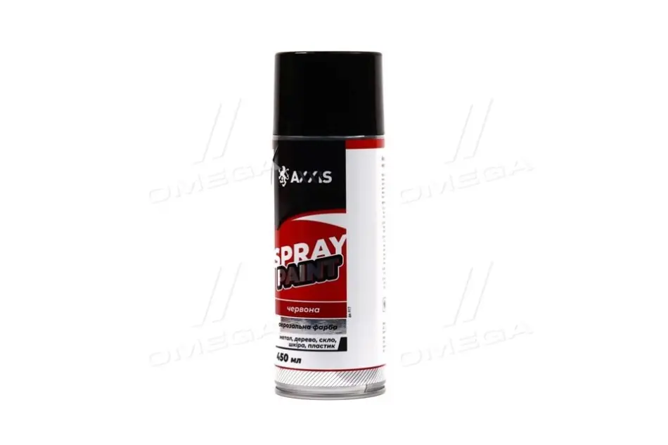 Краска яскраво-червона (балон 450ml) RAL 3020 <AXXIS> Axxis Ax-917 (фото 1)