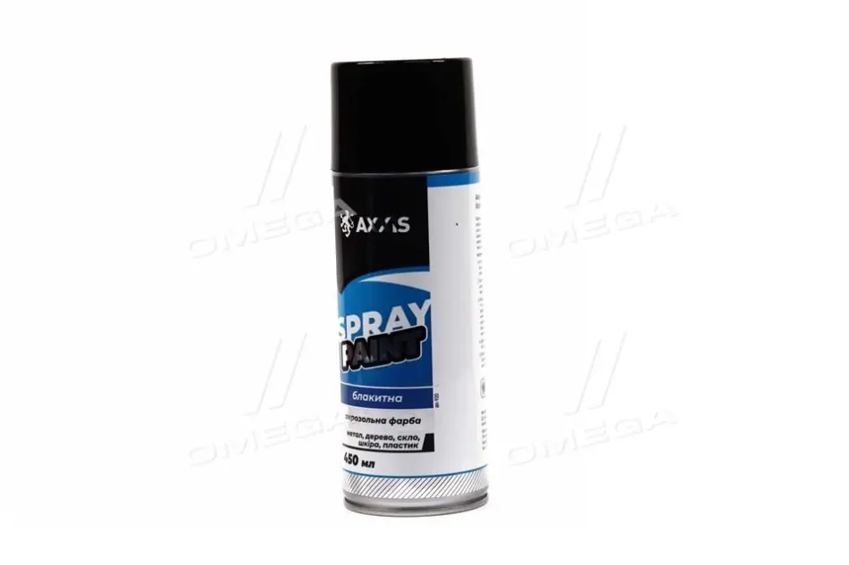 Фарба світло-синя (блакитна) (балон 450ml) RAL 5015 <AXXIS> Axxis Ax-920 (фото 1)