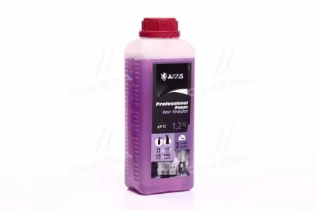 Активна піна AXXIS Professional Foam for Trucks (каністра 1л))) Axxis Axx-394