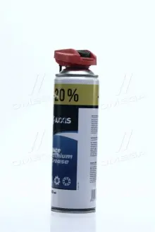 Масло-спрей белое литиевое (носик) +20 500ml <AXXIS> Axxis G-2014C-500