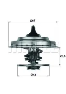 Термостат системы охлаждения BEHR TX1887D