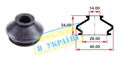 Пыльник шаровой BELGUM PARTS BG0160
