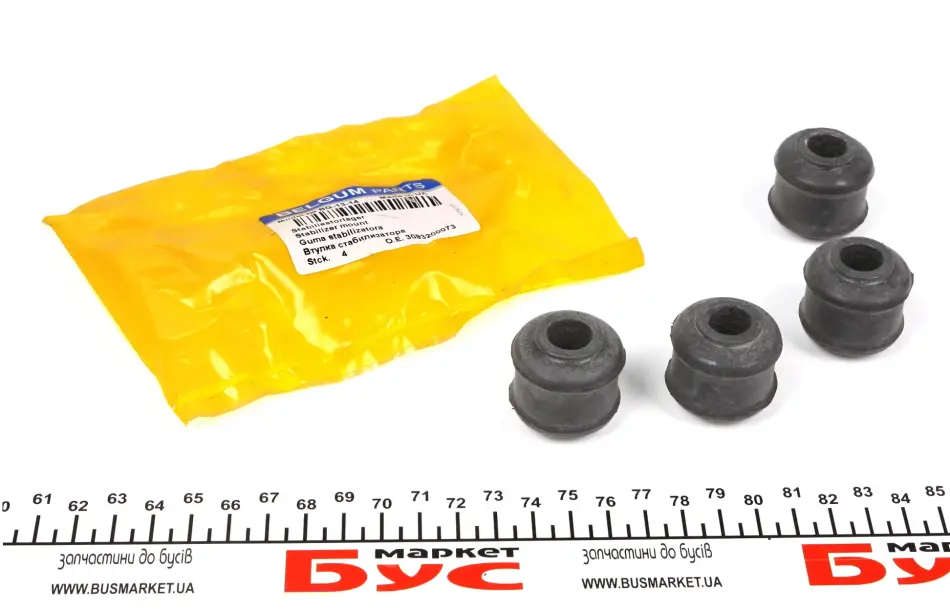 Сайлентблок стабілізатора (переднього/заднього) DB 609-814 (12x30x30) BELGUM PARTS BG1314 (фото 1)