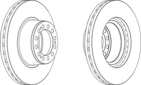 Гальмівний диск BE BERAL BCR201A