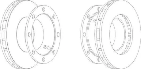Гальмівний диск BE BERAL BCR206A